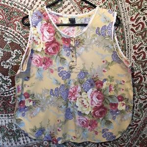 COPY - Cotton tank top vintage large